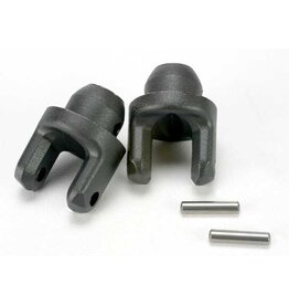 Traxxas 5453 Yokes, stub axle (2)/ pins (2)