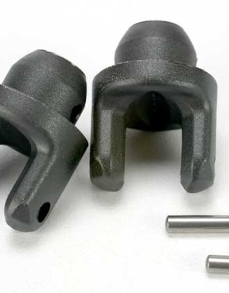 Traxxas 5453 Yokes, stub axle (2)/ pins (2)