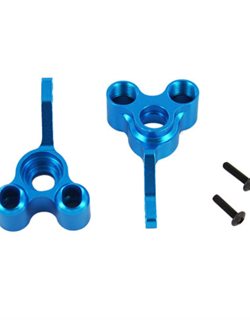 Redcat Racing 02187 Aluminum rear hub carrier (2pcs)(blue)(Same as 122212)