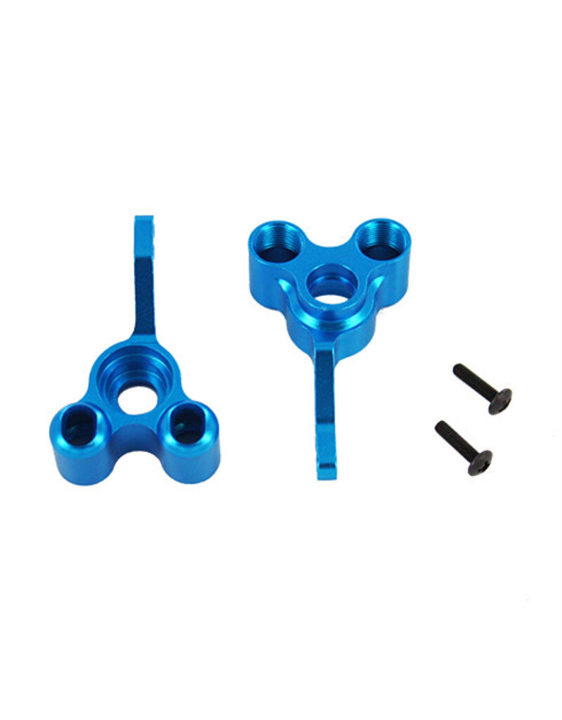 Redcat Racing 02187 Aluminum rear hub carrier (2pcs)(blue)(Same as 122212)