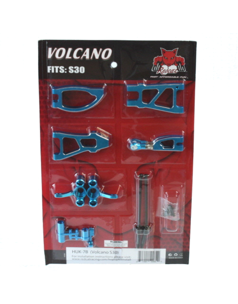 Redcat Racing HUK-7B Volcano S30 Pro hop up kit (New version) (Blue)