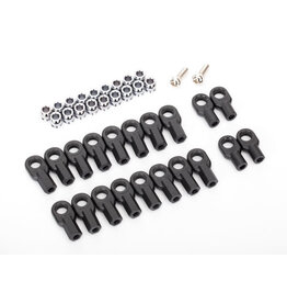 Traxxas 1942 - Rod ends (16 long & 4 short)/ hollow ball connectors (18)/ ball screws (2)