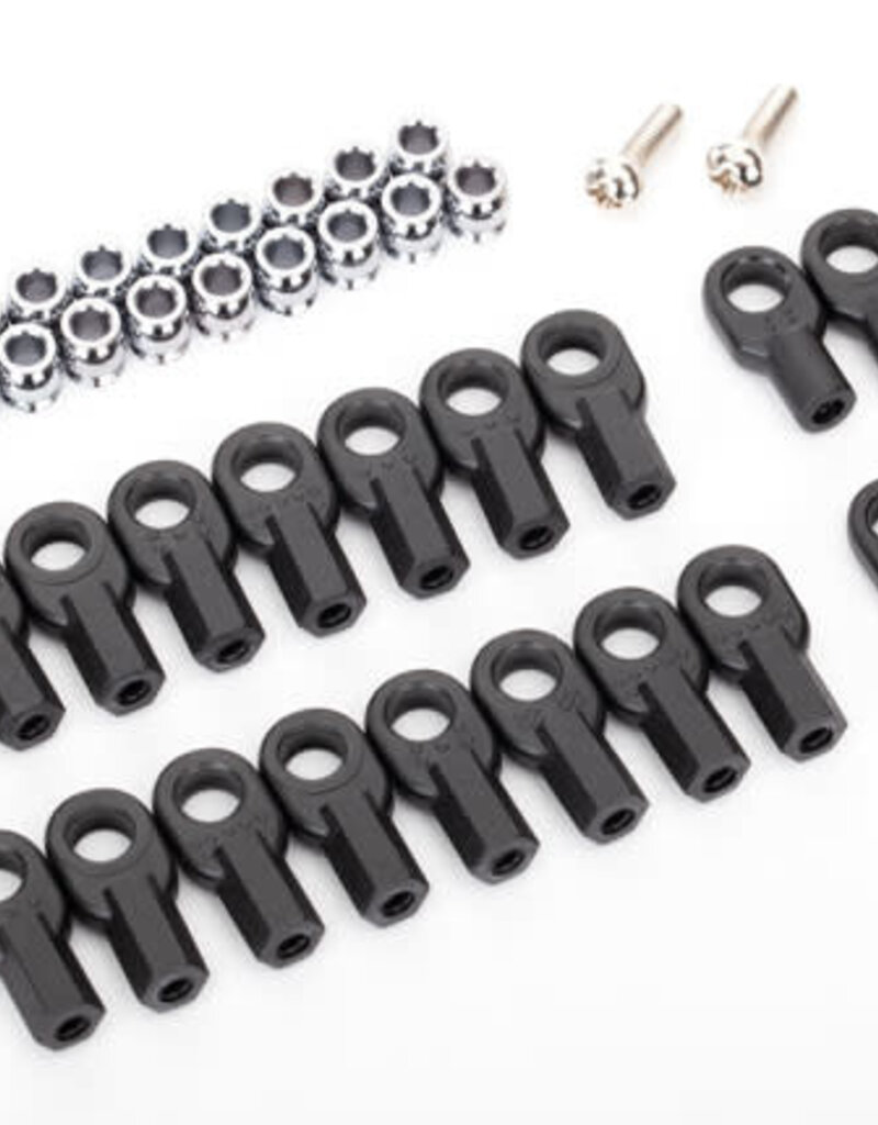 Traxxas 1942 - Rod ends (16 long & 4 short)/ hollow ball connectors (18)/ ball screws (2)