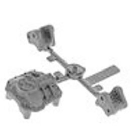 Axial AXIC1437	 AX31437 AR44 Diff Cover & Link Mounts Black