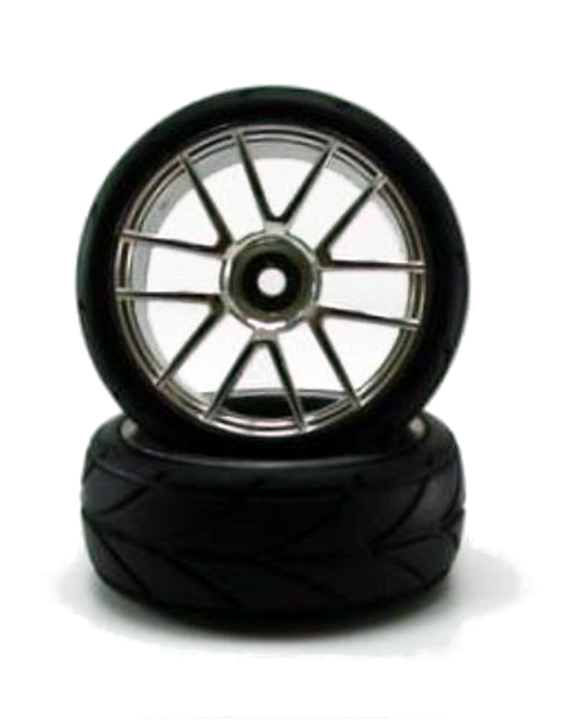 Redcat Racing 02020c Chrome Road Wheels, 2pcs