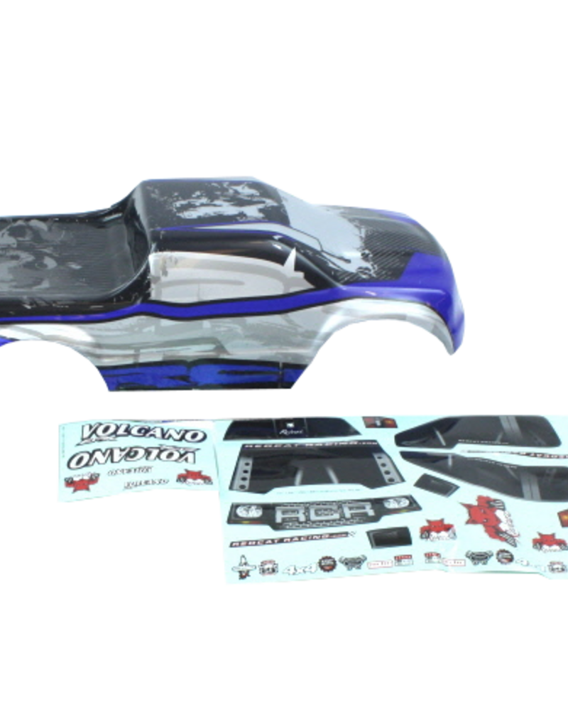 Redcat Racing 88053BS 1/10 Truck Body, Blue/Silver