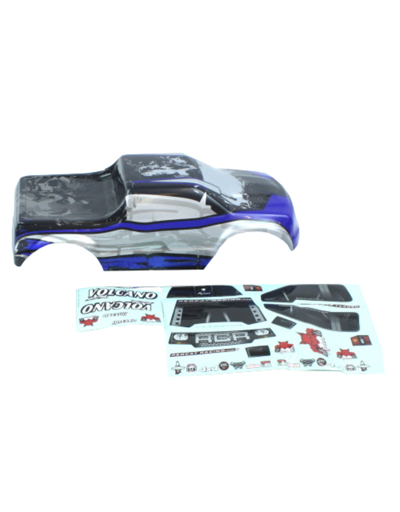 Redcat Racing 88053BS 1/10 Truck Body, Blue/Silver