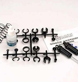 Traxxas 3760 - Ultra Shocks (black) (long) (complete w/ spring pre-load spacers & springs) (front) (2)