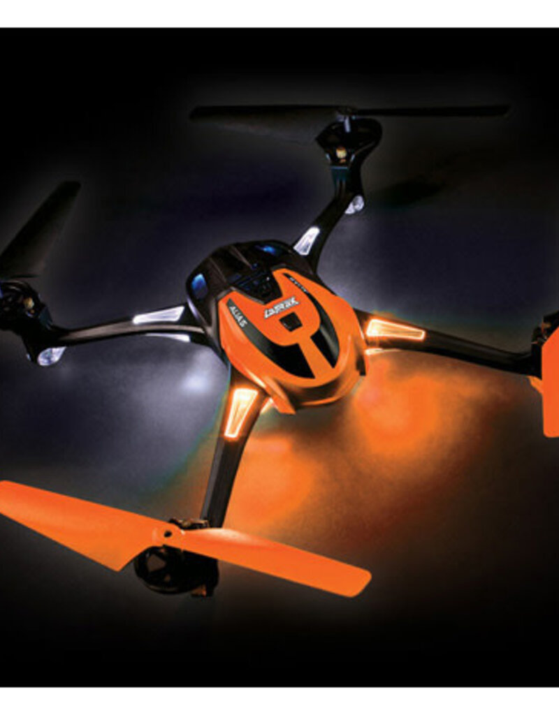 Traxxas 6608 - LaTrax® Alias®: Quad Rotor Helicopter. Ready-To-Fly with 2.4GHz radio system, 650mAh LiPo battery, and single USB-powered charger. Orange
