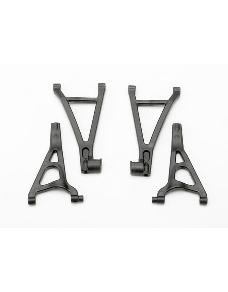 Traxxas 7131 Suspension arm set, front (includes upper right & left and  lower right & left arms)