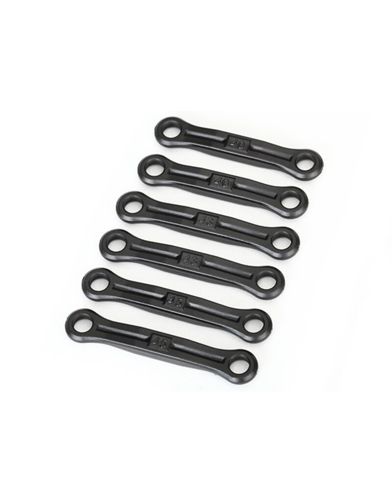 Traxxas 8341 - Camber link/toe link set (plastic/ non-adjustable) (front & rear)