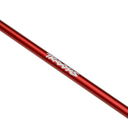 Traxxas 6765R - Driveshaft, center, 6061-T6 aluminum (red-anodized) (189mm)