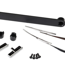 Traxxas 8075 - Door handles, left & right/ windshield wipers, left & right/ retainers (3)/ 1.6x5 BCS (self-tapping) (4) (fits #8010 body)