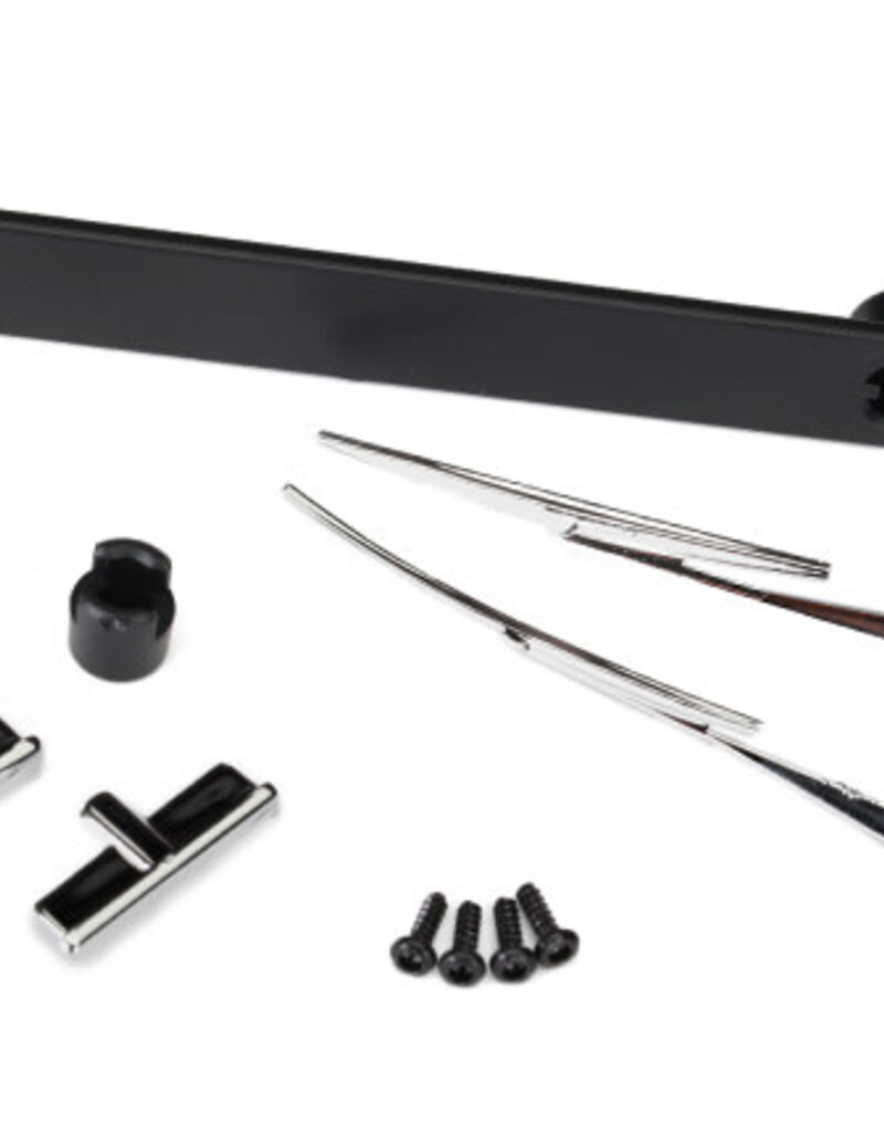 Traxxas 8075 - Door handles, left & right/ windshield wipers, left & right/ retainers (3)/ 1.6x5 BCS (self-tapping) (4) (fits #8010 body)