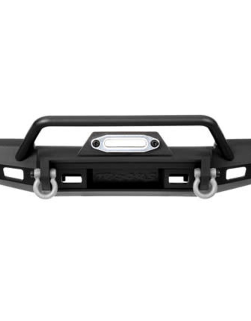 Traxxas 8869 - Bumper, front, winch, wide (includes bumper mount, D-Rings, fairlead, hardware) (fits TRX-4® 1969-1972 Blazer with 8855 winch) (227mm wide)