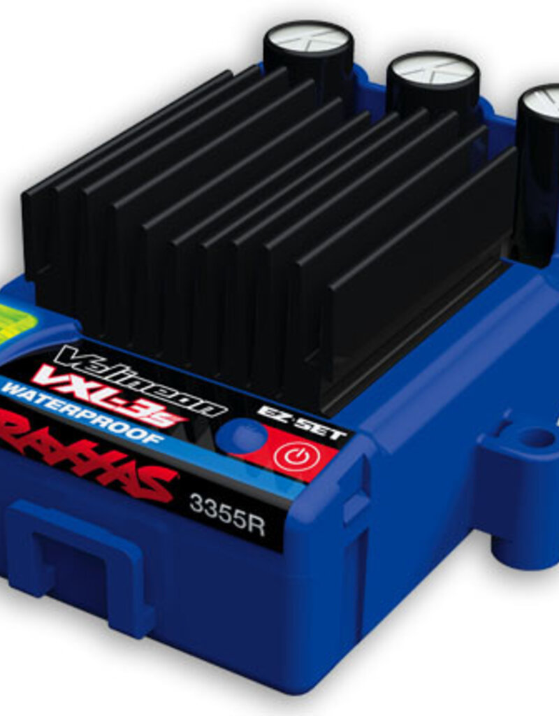 Traxxas 3355R - Velineon® VXL-3s Electronic Speed Control, waterproof (brushless) (fwd/rev/brake)