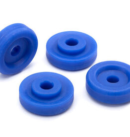 Traxxas 8957X - Wheel washers, blue (4)