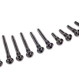 Traxxas 8940 - Suspension screw pin set, front or rear (hardened steel), 4x18mm (4), 4x38mm (2), 4x33mm (2), 4x43mm (2)