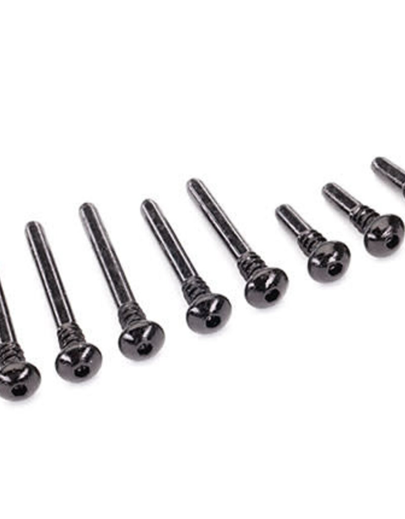 Traxxas 8940 - Suspension screw pin set, front or rear (hardened steel), 4x18mm (4), 4x38mm (2), 4x33mm (2), 4x43mm (2)