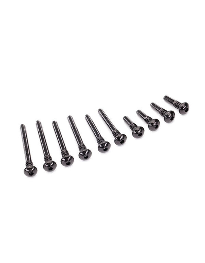 Traxxas 8940 - Suspension screw pin set, front or rear (hardened steel), 4x18mm (4), 4x38mm (2), 4x33mm (2), 4x43mm (2)