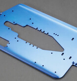 Traxxas 5122x Chassis, T-Maxx®, long wheelbase (extended 30mm) (6061-T6 aluminum, 4.0mm) (blue anodized)