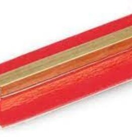 K&S KNS-8154	7/32"x12" Square Brass Tube .014 Wall (1)