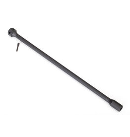 Traxxas 6767 Driveshaft, center, plastic, (black)/ screw pin