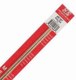 K&S KNS-8167	.114"x12" Solid Brass Rod (2)