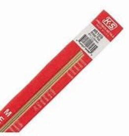 K&S KNS-8169	.072"x12" Solid Brass Rod (3)