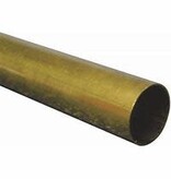 K&S KNS8140 Round Brass Tube 17/32 K+S