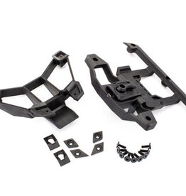 Traxxas 8915 - Body mounts, front & rear/ 3x12mm BCS (1)/ 3x12mm shoulder screw (2)/ 3x8mm CS (2)/ 3x15mm flat-head machine screw (9)