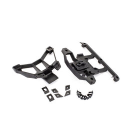 Traxxas 8915 - Body mounts, front & rear/ 3x12mm BCS (1)/ 3x12mm shoulder screw (2)/ 3x8mm CS (2)/ 3x15mm flat-head machine screw (9)