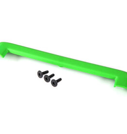 Traxxas 8912G - Tailgate protector, green/ 3x15mm flat-head screw (4)