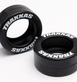 Traxxas 5185 - Tires, rubber (2) (fits Traxxas® wheelie bar wheels)