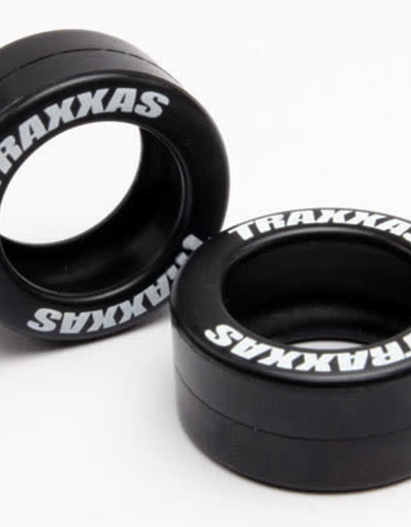 Traxxas 5185 - Tires, rubber (2) (fits Traxxas® wheelie bar wheels)