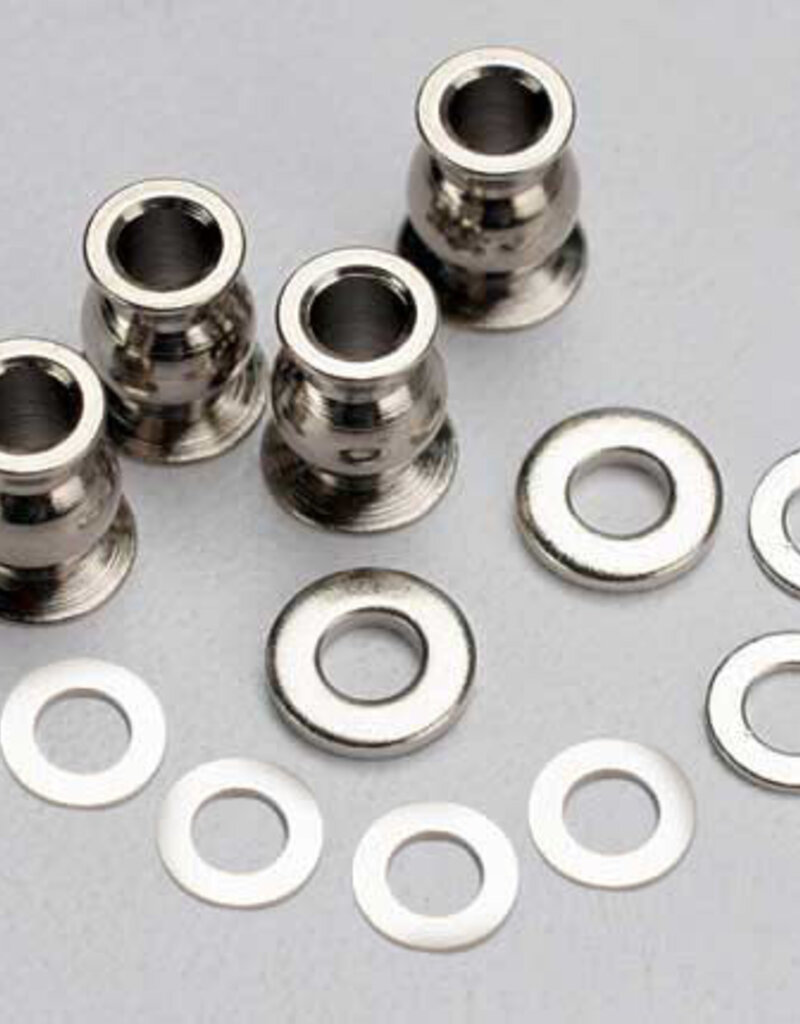 Traxxas 5529 - Shim set, 3x7x1mm (2), 3x6x0.5mm (4), 3x7x2mm (2)/ hollow balls, captured (4)