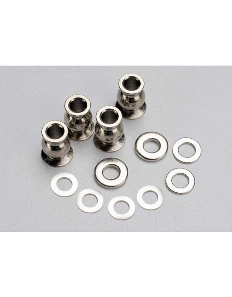 Traxxas 5529 - Shim set, 3x7x1mm (2), 3x6x0.5mm (4), 3x7x2mm (2)/ hollow balls, captured (4)