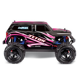 laTrax 76054-5 - LaTrax® Teton: 1/18 Scale 4WD Electric Monster Truck. Ready-To-Race® and Powered by Traxxas® with ESC (fwd/rev) and brushed motor. Includes: 6-cell 7.2V NiMH battery with AC charger