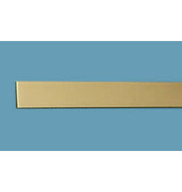 K&S KNS-8249	.064"x2"x12" Brass Strips (1)