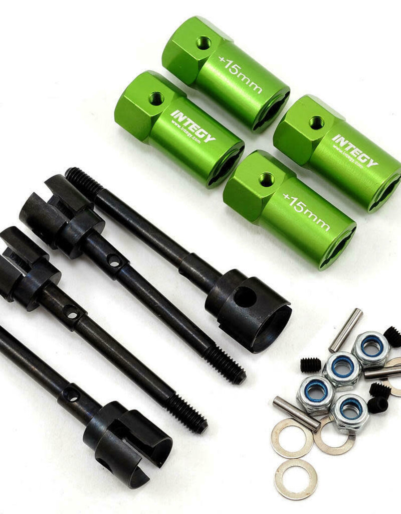 Integy C23024GREEN EXT + 15mm Axle/Whe