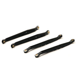 C23789BLACK Integy Aluminum Chassis Linkage (4) for Axial 1/10 Wraith