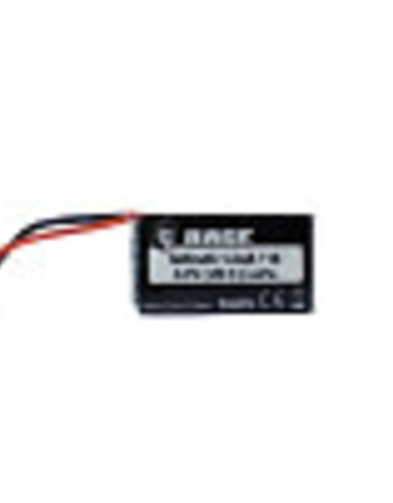 Rage R/C RGRA1189	1S 3.7V 360mAh 25C LiPo Battery; Tempest 600, Super Cub MX