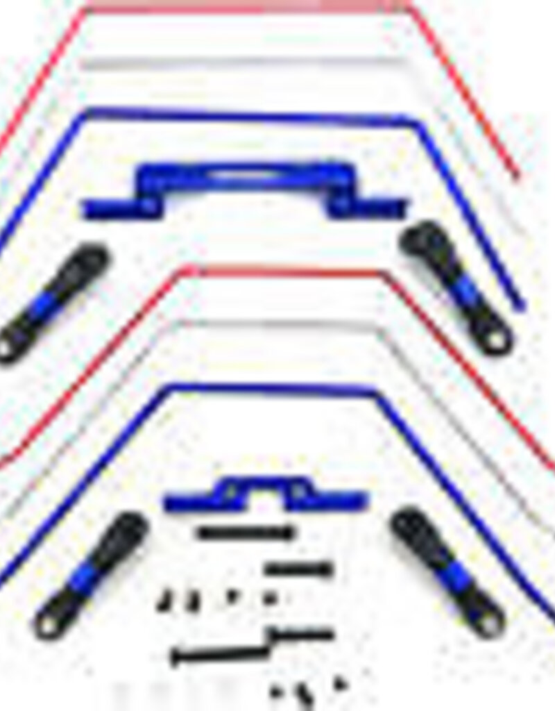 Hot Racing HRATE311SLC	 Front and Rear Wide Sway Bar Kit: 2wd Slash