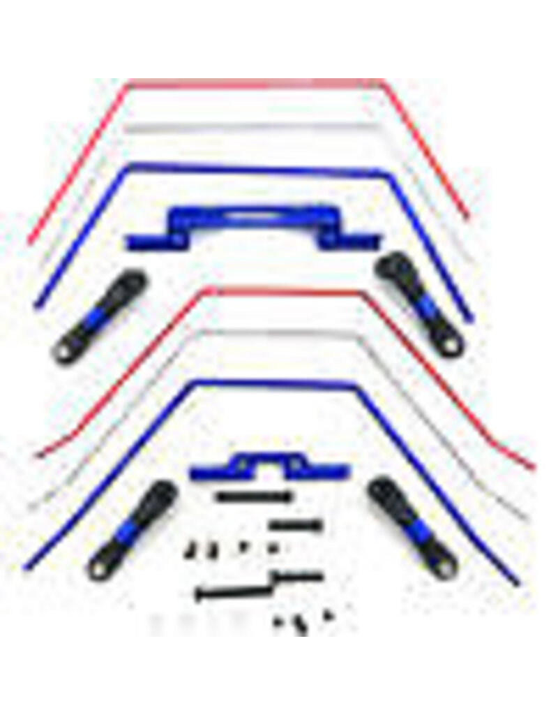 Hot Racing HRATE311SLC	 Front and Rear Wide Sway Bar Kit: 2wd Slash
