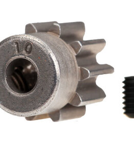 Traxxas 6746 - Gear, 10-T pinion (32-p) (steel)/ set screw