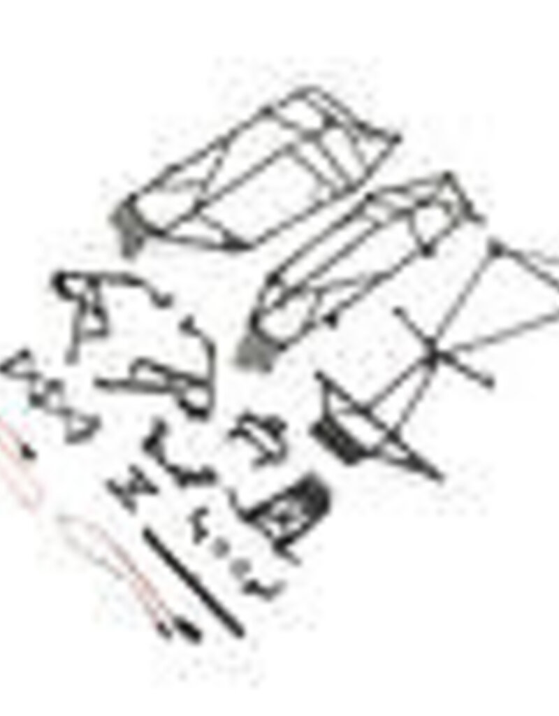 losi LOS231041	 Roll Cage Set: Tenacity Desert Buggy