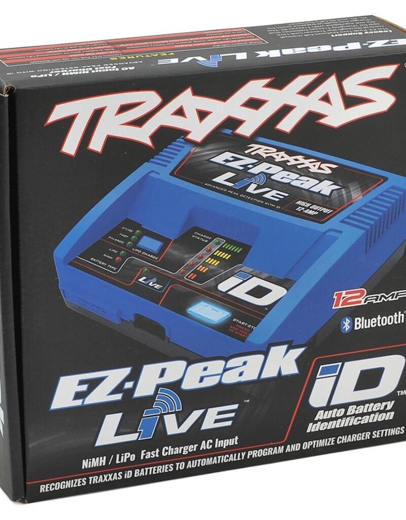 Traxxas 2971 Charger, EZ-Peak Live, 100W, NiMH/LiPo with iD Auto Battery Identification