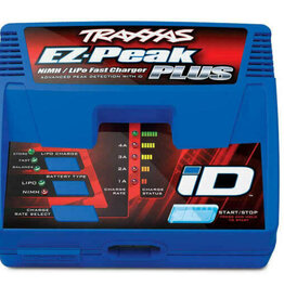 Traxxas 2970 EZ-Peak® Plus 4-amp NiMH/LiPo Fast Charger with iD® Auto Battery Identification