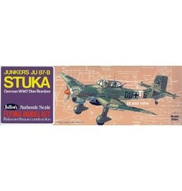 guillows GUI-508	16-1/2" Wingspan Ju87B Stuka Kit