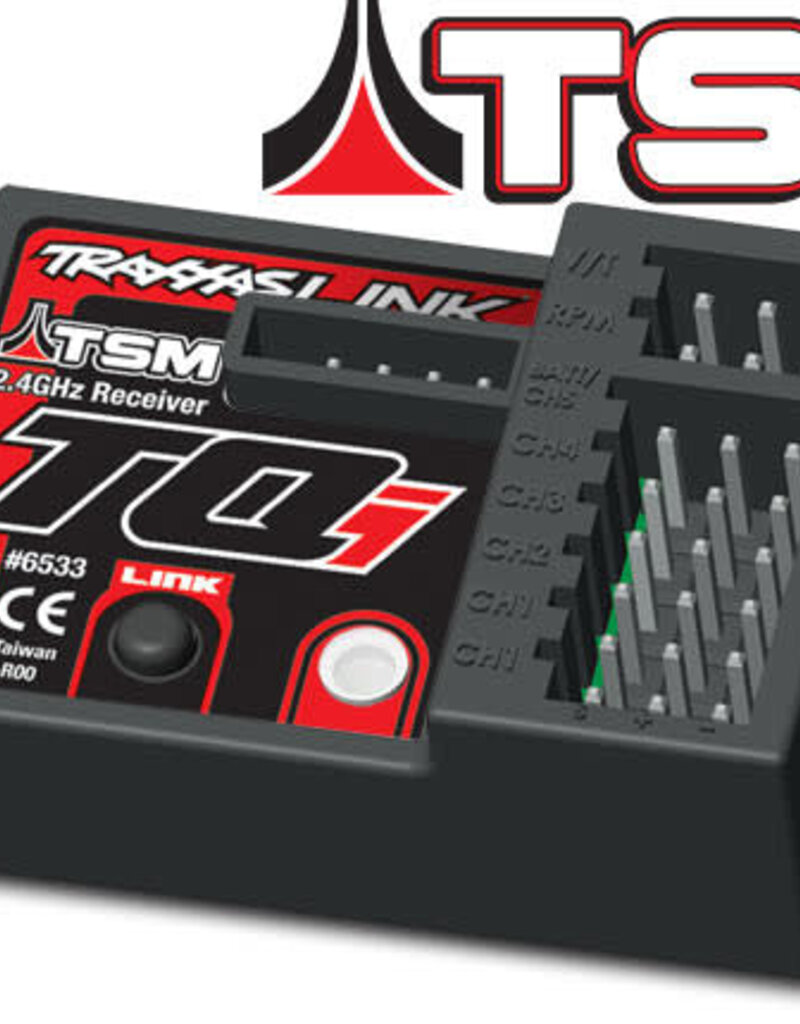 Traxxas 6533 Receiver, micro, TQi 2.4GHz with telemetry & TSM (5-channel)
